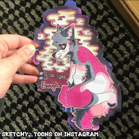 Prisma colored headshot badge $20